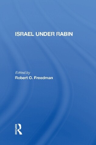 Cover of Israel Under Rabin