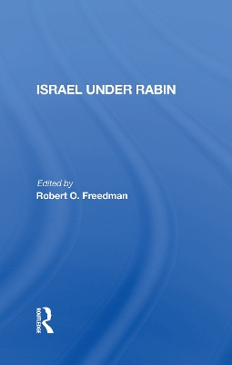 Book cover for Israel Under Rabin