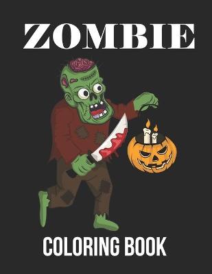 Book cover for Zombie Coloring Book