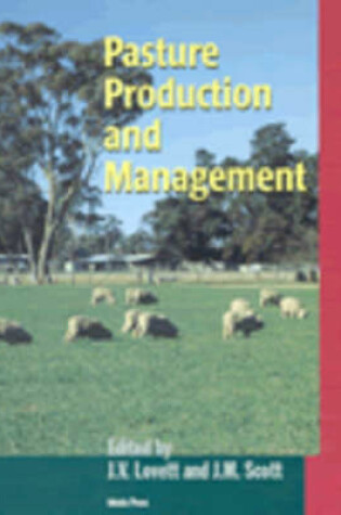 Cover of Pasture Production and Management