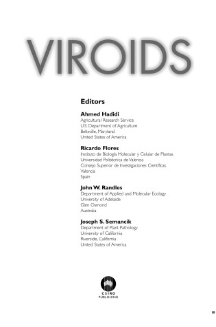 Cover of Viroids