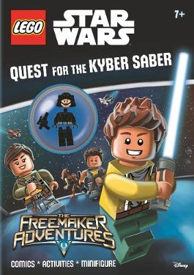 Book cover for Quest for the Kyber Saber (Activity Book with Minifigure)