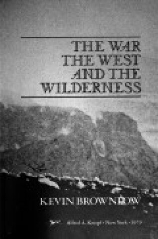 Cover of The War, West & Wildernes