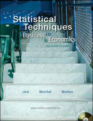 Book cover for Statistical Techniques in Business and Economics with Student CD