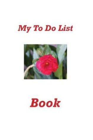 Cover of My To Do List Book