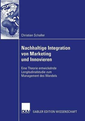 Book cover for Nachhaltige Integration von Marketing und Innovieren