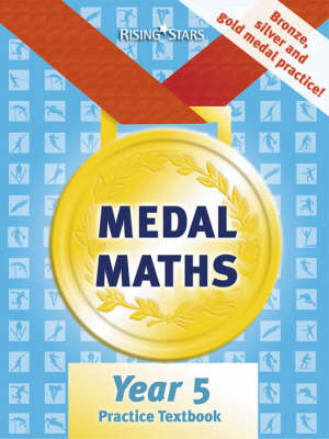 Book cover for Medal Maths Practice Textbook Year 5