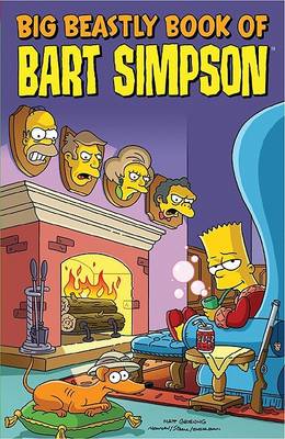 Book cover for Big Beastly Book of Bart Simpson