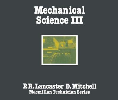 Book cover for Mechanical Science