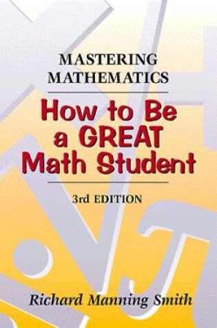 Cover of Mastering Mathematics