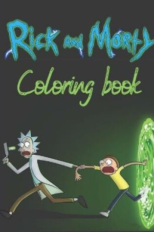 Cover of Rick and Morty Coloring Book