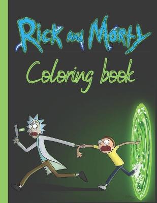 Cover of Rick and Morty Coloring Book