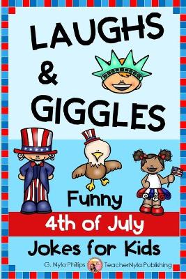 Book cover for 4th of July Jokes for Kids