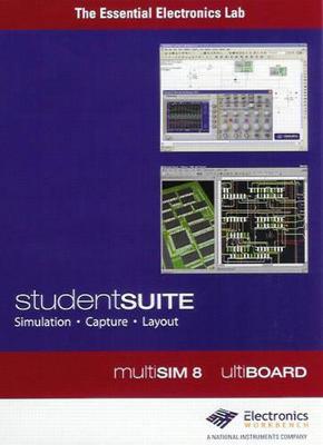 Book cover for EWB MultiSim Student Suite v.8