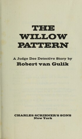 Book cover for Van Gulik R:Willow Pattern