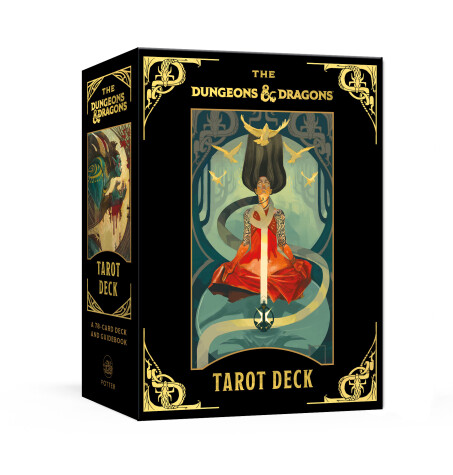 Book cover for The Dungeons & Dragons Tarot Deck