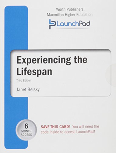 Book cover for Launchpad for Belsky's Experiencing Lifespan (Six Month Access)