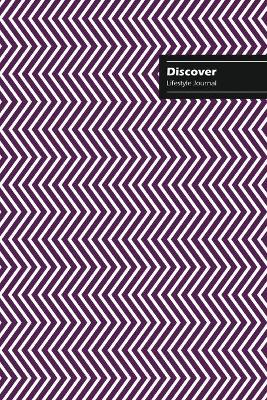 Book cover for Discover Lifestyle Journal, Creative Write-in Notebook, Dotted Lines, Wide Ruled, Medium Size (A5) 6 x 9 Inch (Purple)