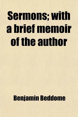 Book cover for Sermons; With a Brief Memoir of the Author. with a Brief Memoir of the Author
