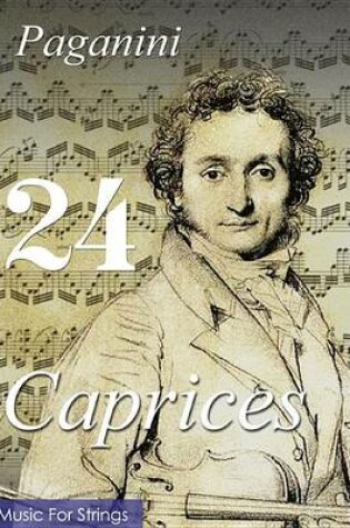 Cover of Paganini - 24 Caprices for Violin - Op.1