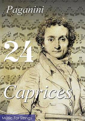 Book cover for Paganini - 24 Caprices for Violin - Op.1