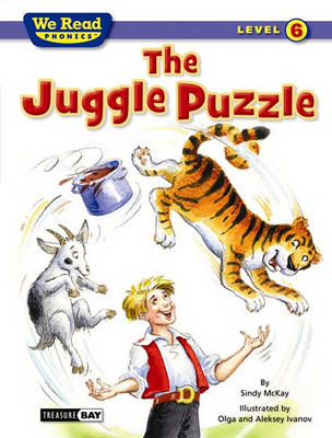 Book cover for The Juggle Puzzle (We Read Phonics - Level 6)