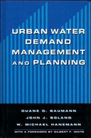 Cover of Urban Water Demand Management and Planning