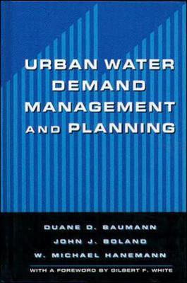 Book cover for Urban Water Demand Management and Planning