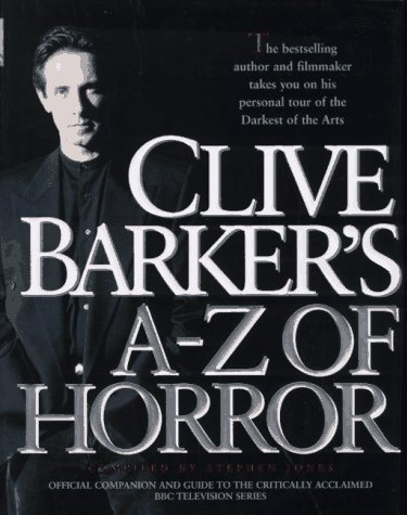 Book cover for Clive Barker's A-Z of Horror
