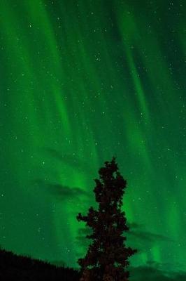 Book cover for Green Northern Lights Aurora Borealis in the State of Alaska Journal