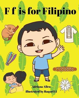 Book cover for F is for Filipino