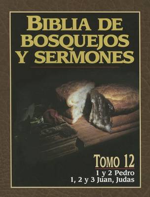 Book cover for Biblia de Bosquejos Y Sermones: Pedro, Juan, Judas