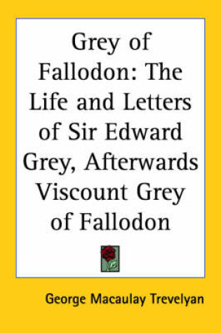 Cover of Grey of Fallodon