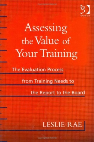 Cover of Assessing the Value of Your Training