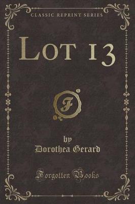 Book cover for Lot 13 (Classic Reprint)