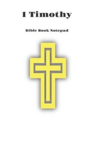 Cover of Bible Book Notepad 1 Timothy