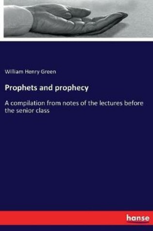 Cover of Prophets and prophecy