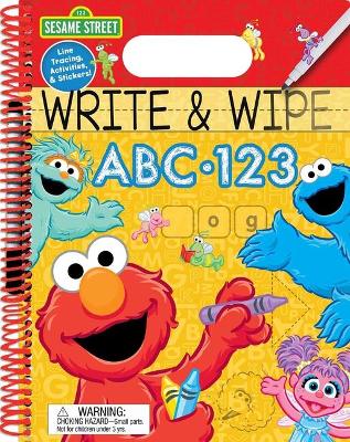 Book cover for Sesame Street: Write and Wipe