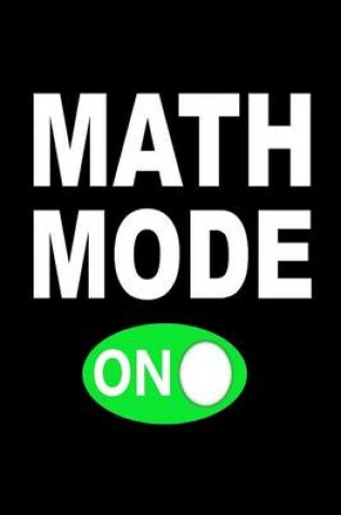 Cover of Math Mode on