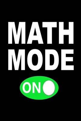 Cover of Math Mode on