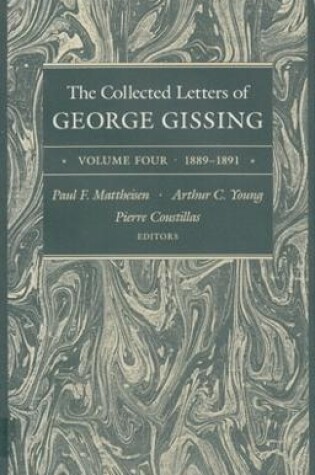 Cover of The Collected Letters of George Gissing Volume 4