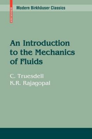 Cover of An Introduction to the Mechanics of Fluids