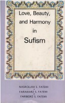 Cover of Love, Beauty and Harmony in Sufism