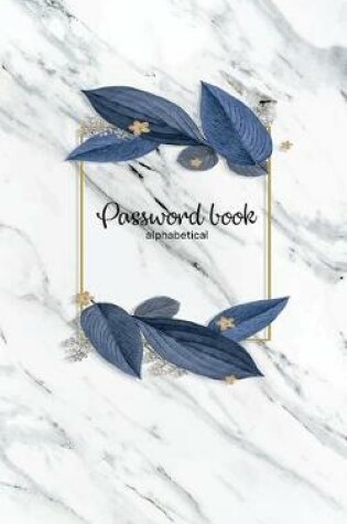 Cover of password book alphabetical