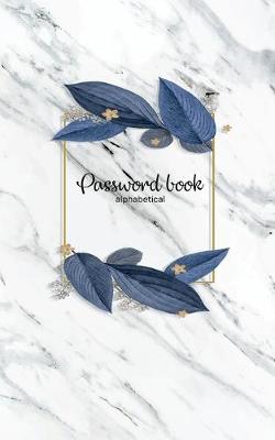 Book cover for password book alphabetical