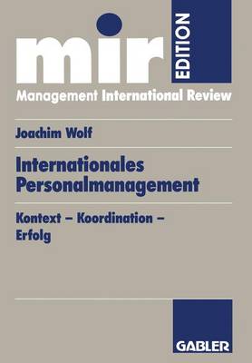 Book cover for Internationales Personalmanagement