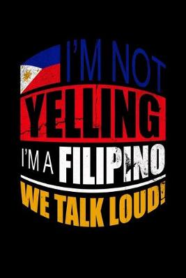 Book cover for I'm Not Yelling I'm a Filipino We Talk Loud