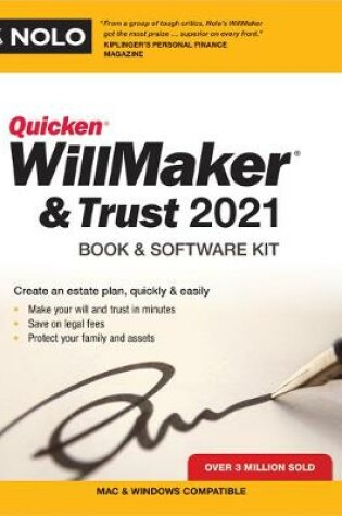 Cover of Quicken Willmaker & Trust 2021