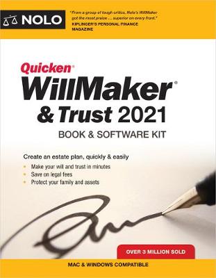 Cover of Quicken Willmaker & Trust 2021