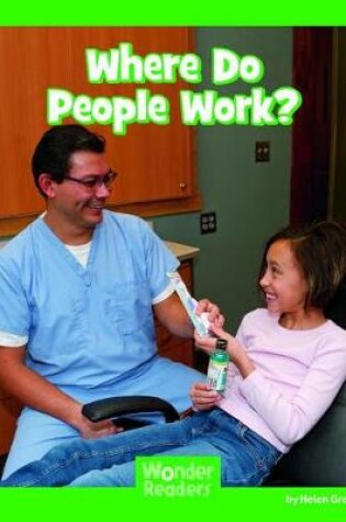 Cover of Where Do People Work?